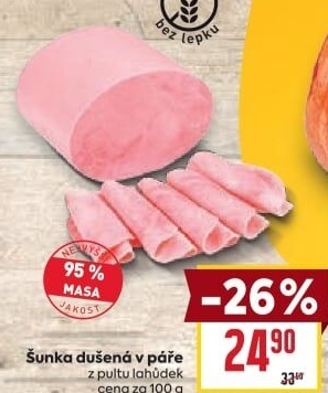 Šunka dušená nejvyšší jakosti