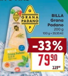Sýr Grana Padano Billa