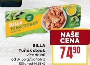 Tuňák steak Billa