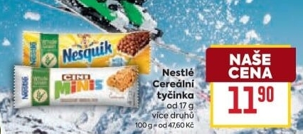 Tyčinka cereální Nestlé