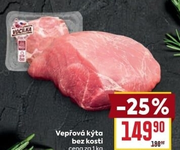 Vepřová kýta bez kosti Vocílka