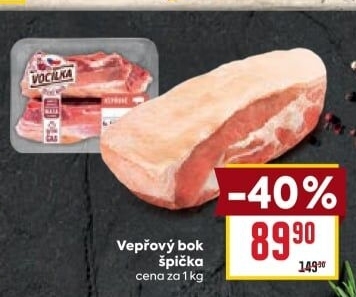 Vepřový bok špička Vocílka