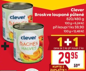 Kompot broskve Clever