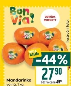 Mandarinky Billa Bonvia