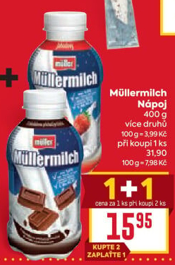 Nápoj mléčný Müllermilch Müller