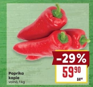 Paprika červená kapie