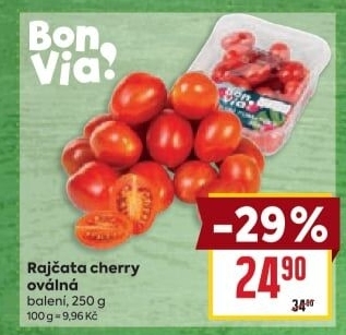Rajčata cherry Billa Bonvia