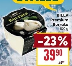 Sýr Burratta Billa Premium