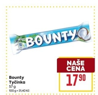 Tyčinka Bounty