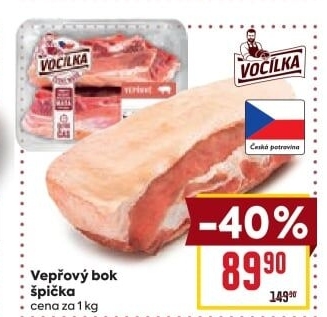 Vepřový bok špička Vocílka
