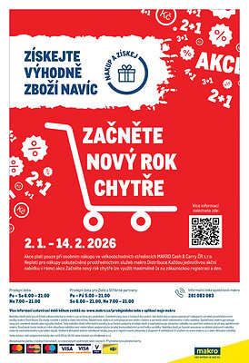 akční leták Makro 14.1.2026-27.1.2026