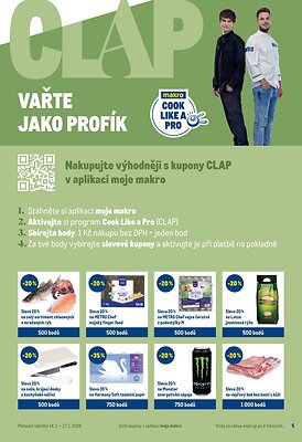 akční leták Makro 14.1.2026-27.1.2026