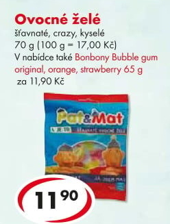 Bonbony Bubble gum