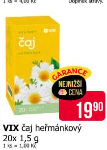 Čaj bylinný Vix