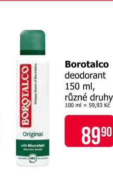 Deodorant sprej Borotalco