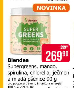 Doplněk stravy Super Greens Blendea