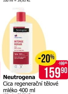 Tělové mléko Neutrogena