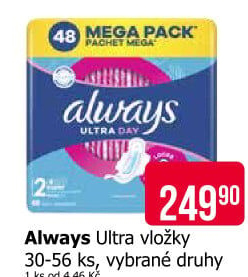 Vložky dámské Ultra Always