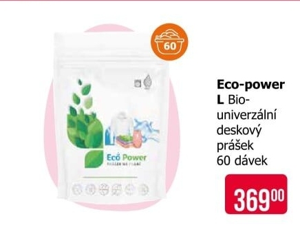 Prací prášek deskový Eco Power