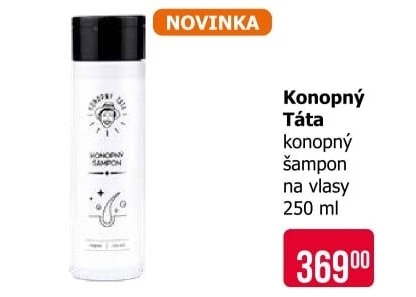 Šampon na vlasy Konopný Táta Konopný