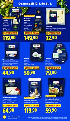 akční leták Lidl 19.1.2026-21.1.2026