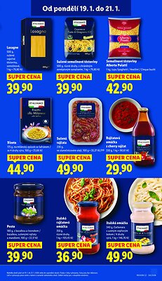 akční leták Lidl 19.1.2026-21.1.2026