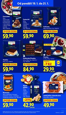 akční leták Lidl 19.1.2026-21.1.2026