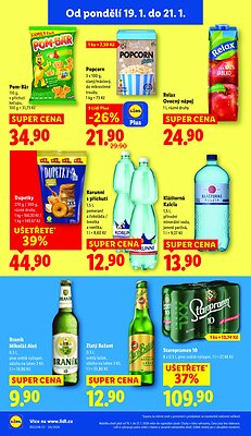 akční leták Lidl 19.1.2026-21.1.2026