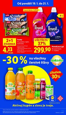 akční leták Lidl 19.1.2026-21.1.2026