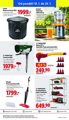 akční leták Lidl 19.1.2026-21.1.2026