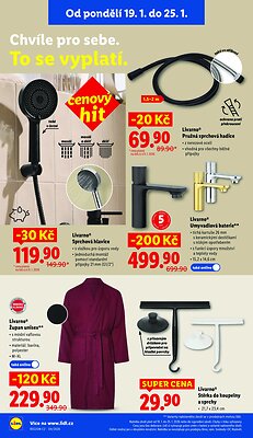 akční leták Lidl 19.1.2026-21.1.2026