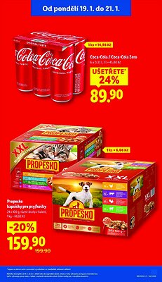 akční leták Lidl 19.1.2026-21.1.2026