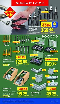 akční leták Lidl 19.1.2026-25.1.2026