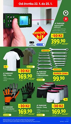 akční leták Lidl 19.1.2026-25.1.2026