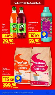 akční leták Lidl 22.1.2026-26.1.2026