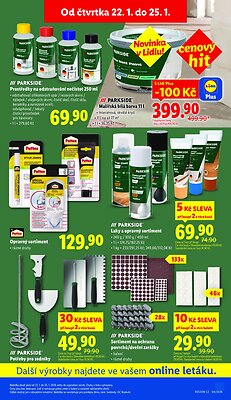 akční leták Lidl 22.1.2026-26.1.2026