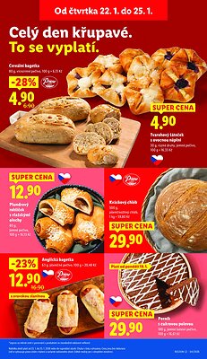 akční leták Lidl 22.1.2026-26.1.2026
