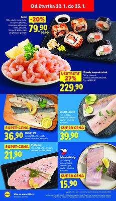 akční leták Lidl 22.1.2026-26.1.2026