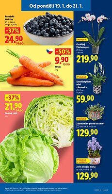 akční leták Lidl 19.1.2026-21.1.2026