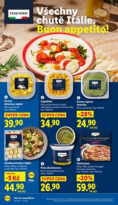 akční leták Lidl 19.1.2026-21.1.2026