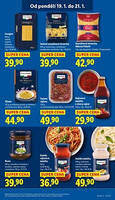 akční leták Lidl 19.1.2026-21.1.2026