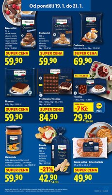 akční leták Lidl 19.1.2026-21.1.2026