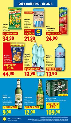 akční leták Lidl 19.1.2026-21.1.2026