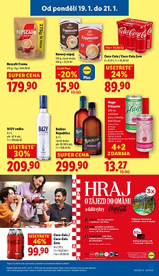 akční leták Lidl 19.1.2026-21.1.2026
