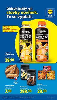 akční leták Lidl 19.1.2026-21.1.2026