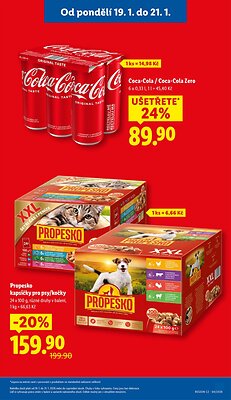akční leták Lidl 19.1.2026-21.1.2026