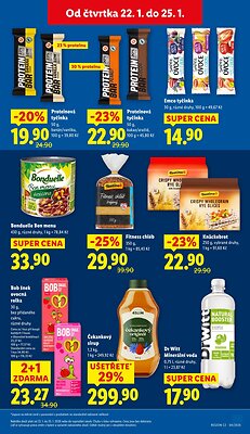 akční leták Lidl 22.1.2026-25.1.2026