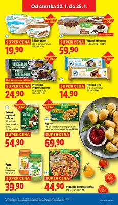 akční leták Lidl 22.1.2026-25.1.2026