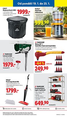 akční leták Lidl 22.1.2026-25.1.2026