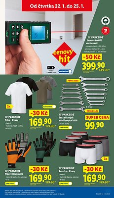 akční leták Lidl 22.1.2026-25.1.2026
